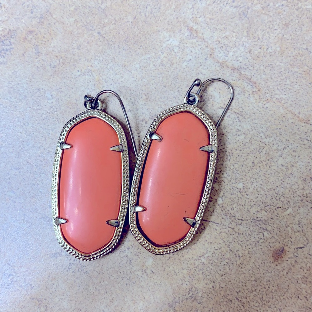 Kendra Scott Coral Elle Earrings